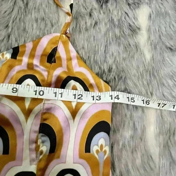 House of Harlow 1960 art deco print crop top sz XS - Picture 4 of 8